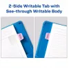 Blank tab index Avery Ultra Tabs 74761 Blue Green Pink Purple