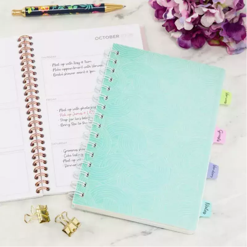 Blank tab index Avery Ultra Tabs 74761 Blue Green Pink Purple