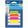 Blank tab index Avery Ultra Tabs Green Orange Pink Yellow 74767