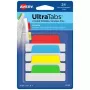 Blank tab index Avery Ultra Tabs 74768 Blue Green Red Yellow