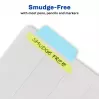 Blank tab index Avery Ultra Tabs 74769 Blue Green Pink Purple