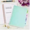 Blank tab index Avery Ultra Tabs 74769 Blue Green Pink Purple