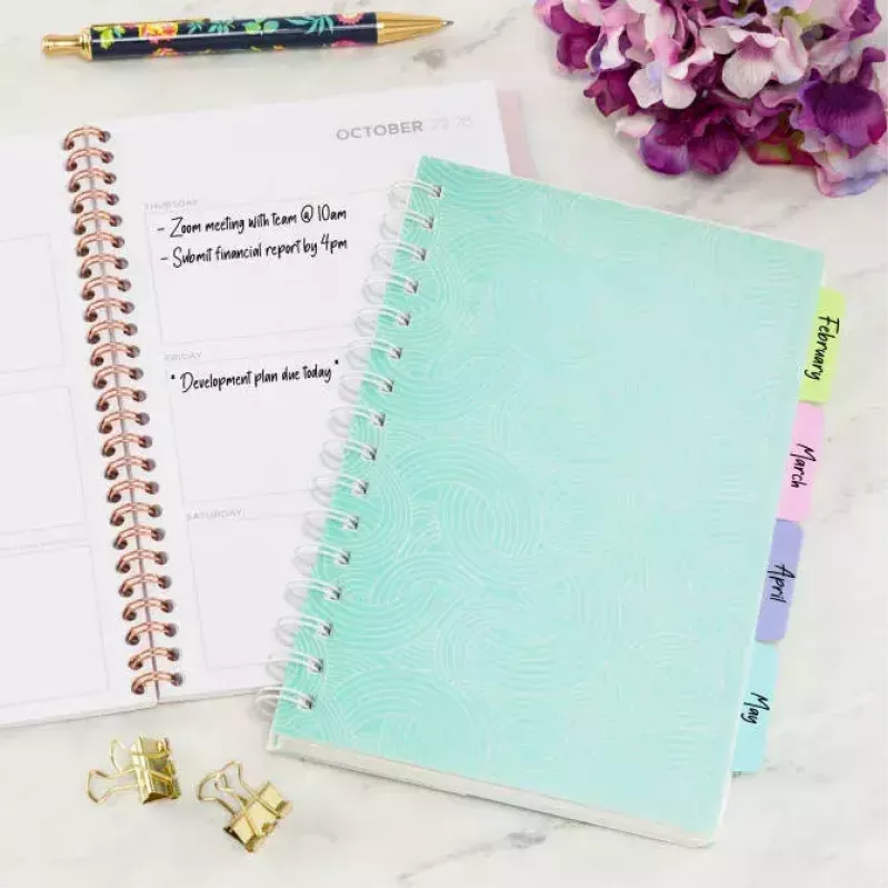 Blank tab index Avery Ultra Tabs 74769 Blue Green Pink Purple