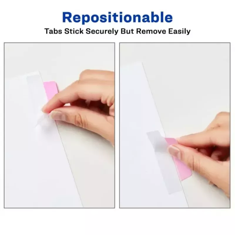 Blank tab index Avery Ultra Tabs 74769 Blue Green Pink Purple