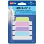 Blank tab index Avery Ultra Tabs 74769 Blue Green Pink Purple