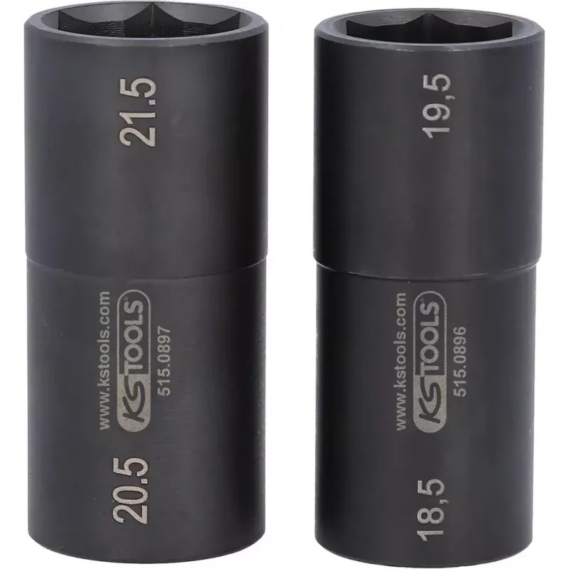 Socket set KS Tools 515.0895 1/2 inch drive 2 socket heads