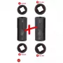 Socket set KS Tools 515.0895 1/2 inch drive 2 socket heads