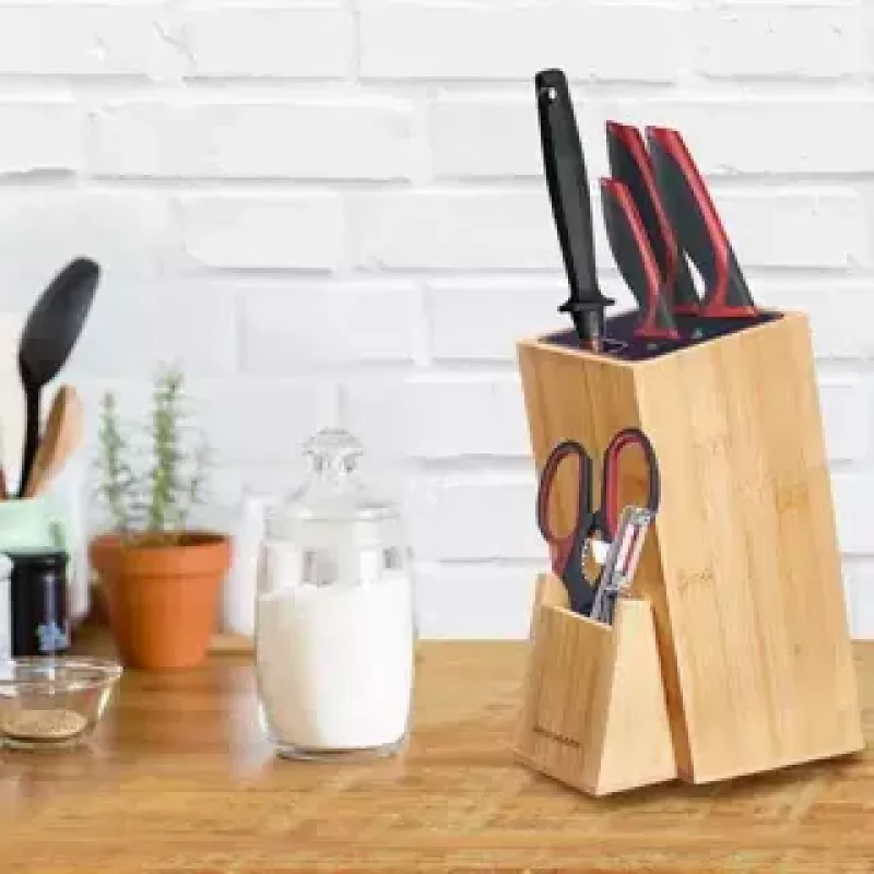 Guard knife block Westmark 14472260 Bamboo Plastic Wood