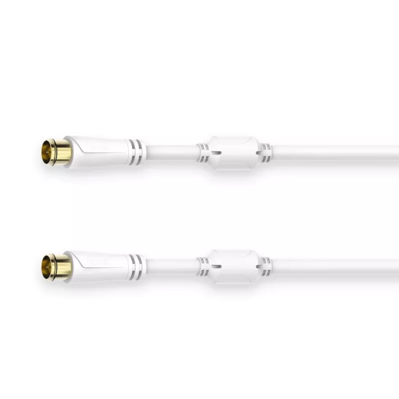 Hama 00205034 coaxial cable 1.5 m F-type White