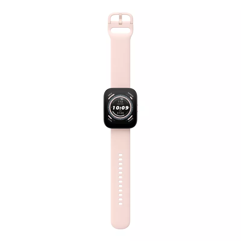 Amazfit Bip 5 4.85 cm (1.91 inch) TFT 45.9 mm Digital 320 x 380 pixels Touchscreen Pink GPS (satellite)