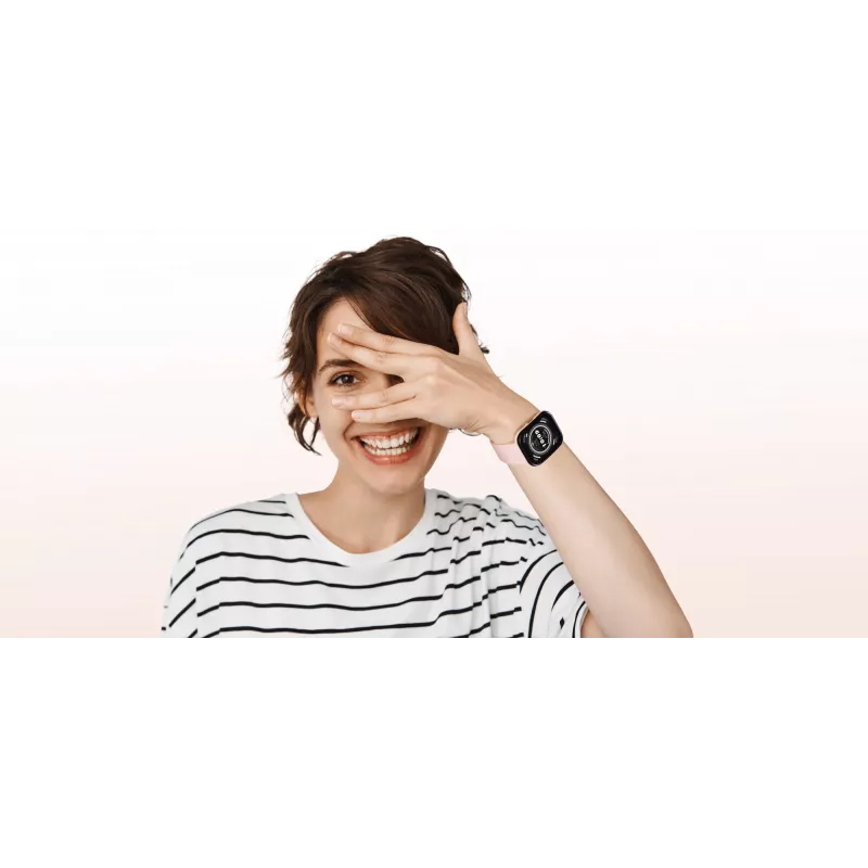 Amazfit Bip 5 4.85 cm (1.91 inch) TFT 45.9 mm Digital 320 x 380 pixels Touchscreen Pink GPS (satellite)