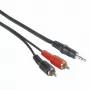 Hama 00205106 audio cable 2 m 3.5mm 2 x RCA Black, Red