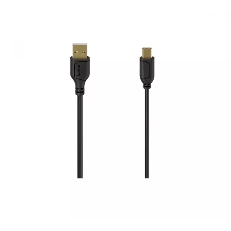 Hama 00074265 USB cable USB 2.0 0.75 m USB A USB C Black