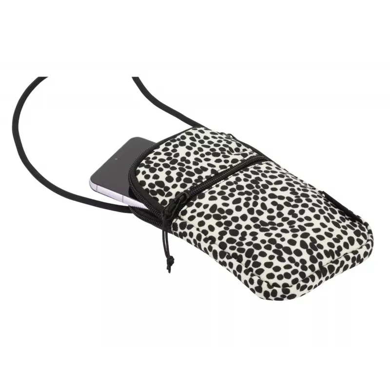 Sleeve case Herlitz Spotted mobile phone case Black White Universal