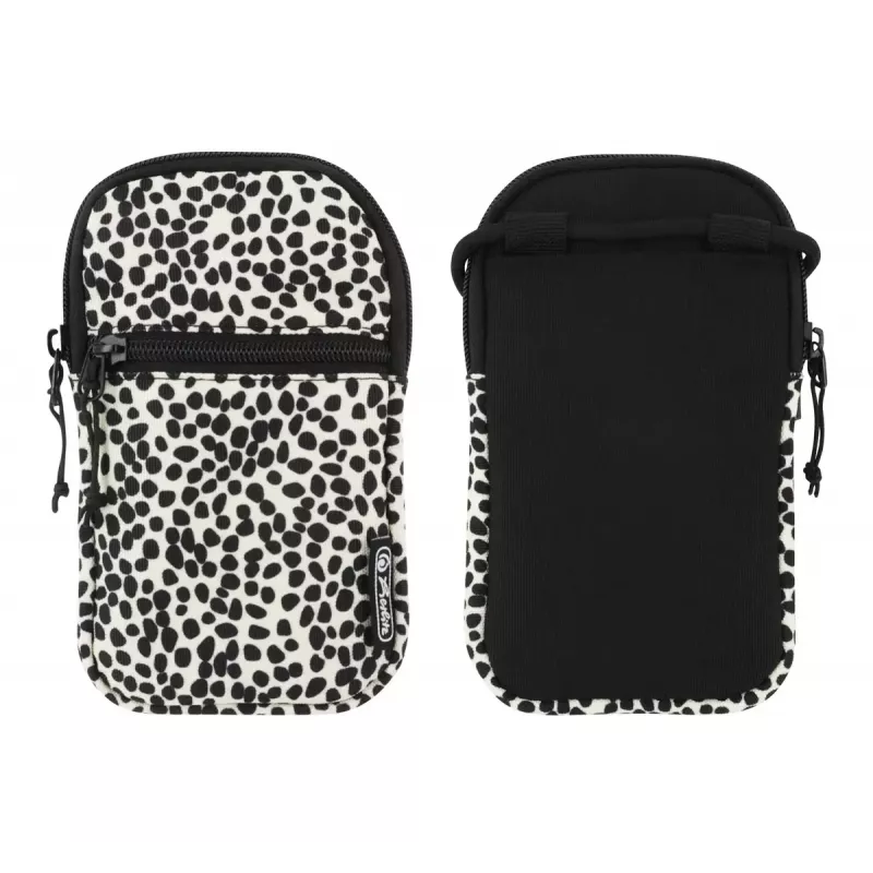 Sleeve case Herlitz Spotted mobile phone case Black White Universal
