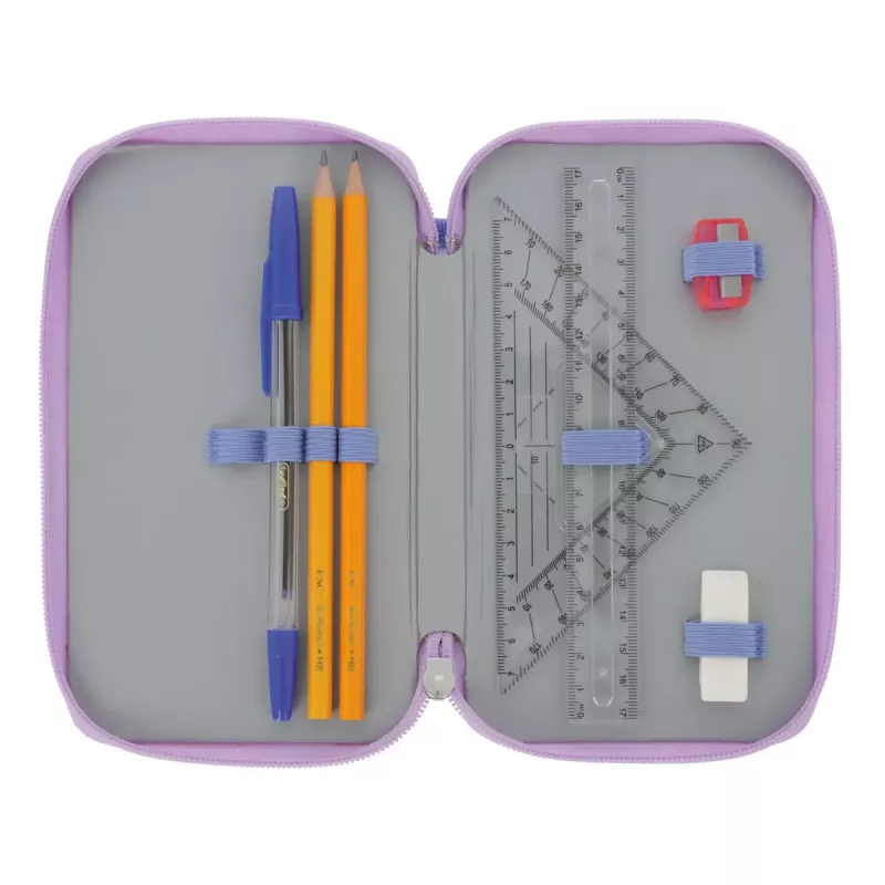 Stationery Set Herlitz Mystic Mermaid 23 pcs Blue Pink Polyester