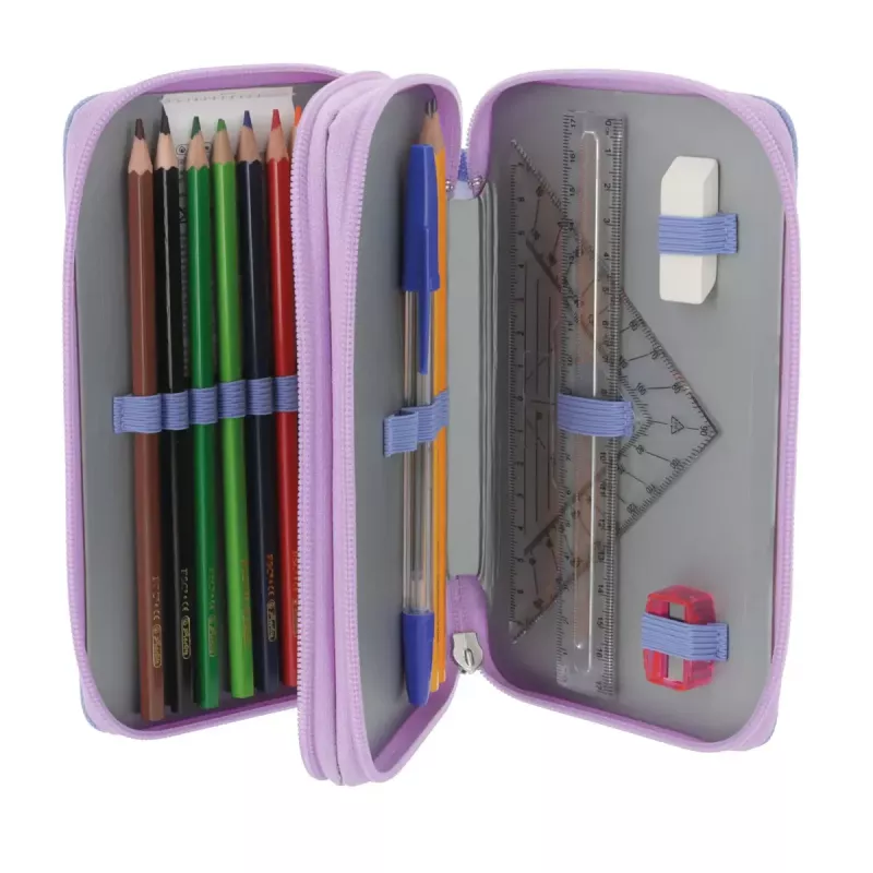 Stationery Set Herlitz Mystic Mermaid 23 pcs Blue Pink Polyester