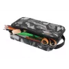 Soft pencil case Herlitz 2 Go Polyester Grey 210x130x60mm