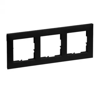 Legrand 765373 wall plate/switch cover Black