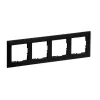 Legrand 765374 wall plate/switch cover Black