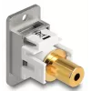 DeLOCK 90884 socket-outlet 3.5 mm Silver White Female