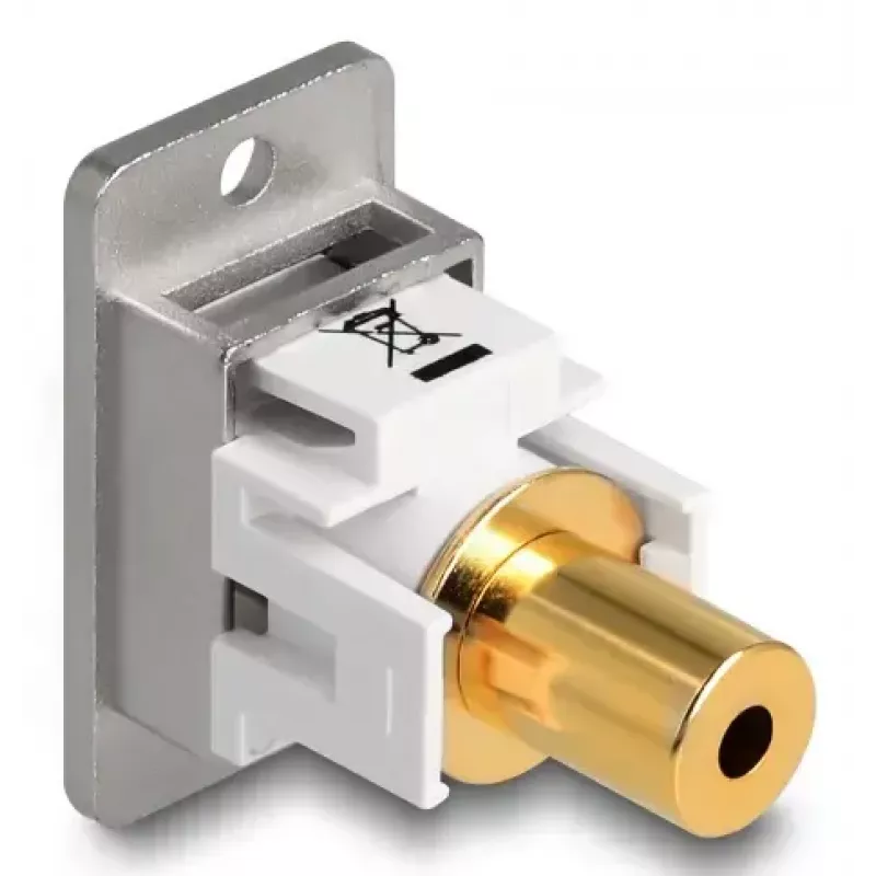 DeLOCK 90884 socket-outlet 3.5 mm Silver White Female