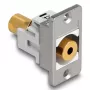 DeLOCK 90884 socket-outlet 3.5 mm Silver White Female