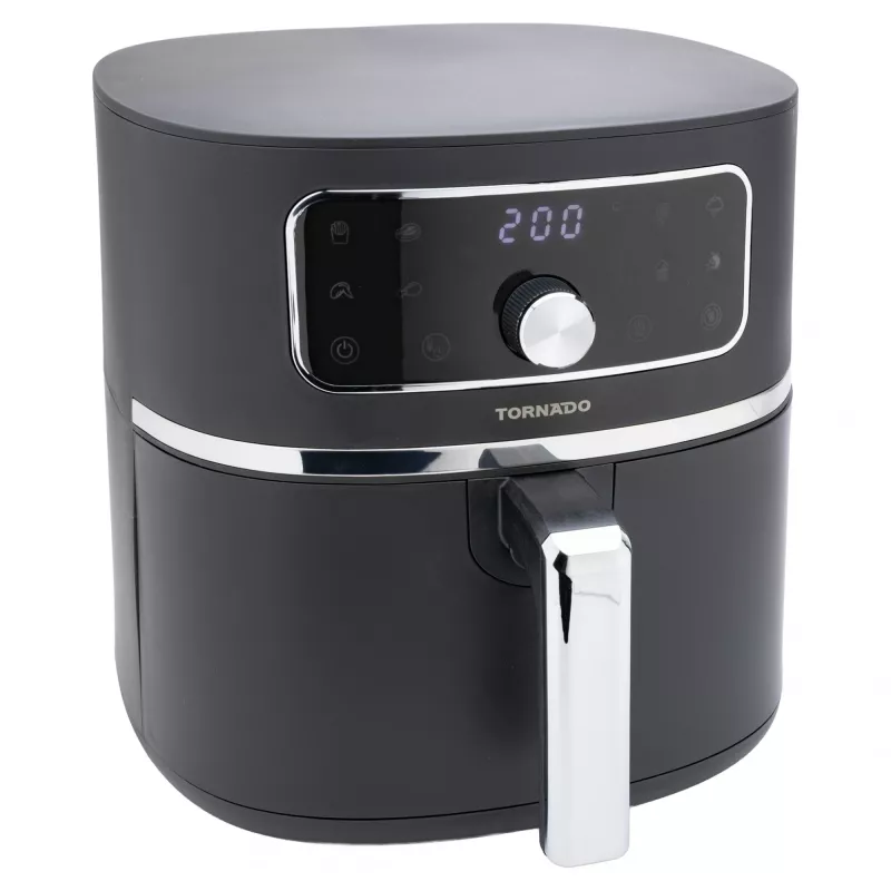 TORNADO TAFT-0005-GS | Air Fryer 5,7L, Hot air fryer, 5.7 L, 60 °C, 200 °C, 8 person(s), 540 min