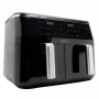 TORNADO TAFT-1000-GS | Double Air Fryer 9L, Hot air fryer, 9 L, 60 °C, 200 °C, 12 person(s), 540 min