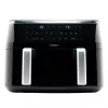 TORNADO TAFT-1000-GS | Double Air Fryer 9L, Hot air fryer, 9 L, 60 °C, 200 °C, 12 person(s), 540 min