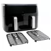 TORNADO TAFT-1000-GS | Double Air Fryer 9L, Hot air fryer, 9 L, 60 °C, 200 °C, 12 person(s), 540 min