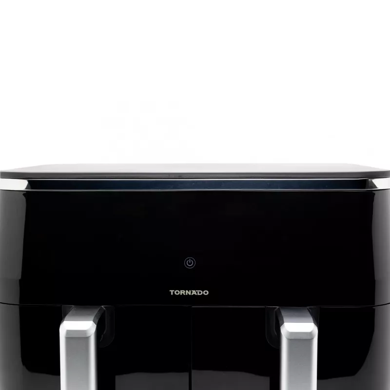TORNADO TAFT-1000-GS | Double Air Fryer 9L, Hot air fryer, 9 L, 60 °C, 200 °C, 12 person(s), 540 min