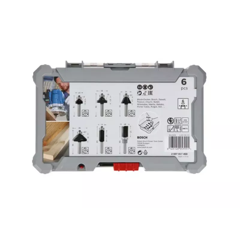 Bosch 2 607 017 470 router bit Bit set 6 pc(s)