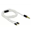 Audio Cable DeLOCK 85846 1.2m 4.4mm 2x MMCX White