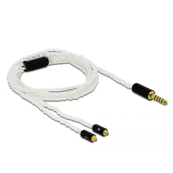 Audio Cable DeLOCK 85846 1.2m 4.4mm 2x MMCX White