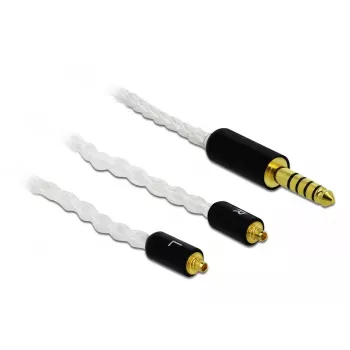 Audio Cable DeLOCK 85846 1.2m 4.4mm 2x MMCX White
