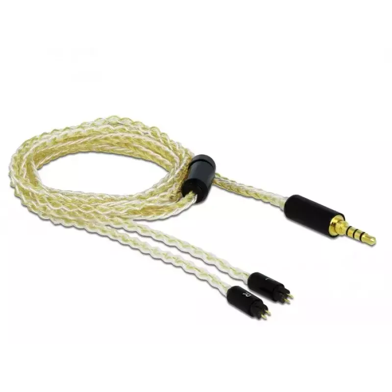Audio Cable DeLOCK 85849 1.25m 3.5mm White