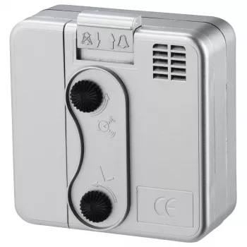 Hama A50 Quartz alarm clock Silver