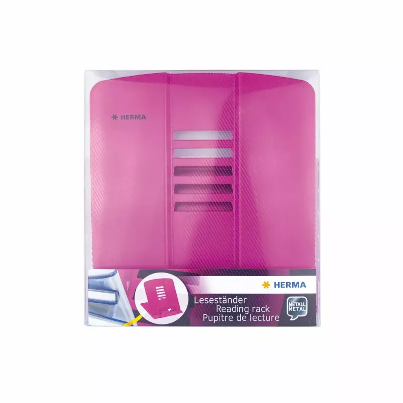 Book Holder HERMA 19964 Pink Metal
