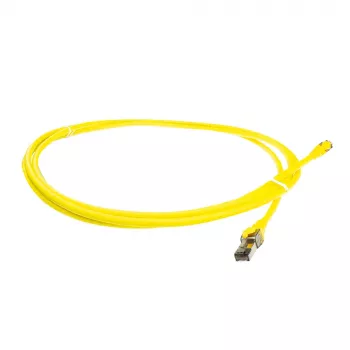ACT Yellow 5 meter SFTP CAT8 patch cable snagless with RJ45 connectors
