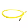 ACT Yellow 1.5 meter SFTP CAT8 patch cable snagless with RJ45 connectors