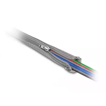 Braided Sleeve DeLOCK 20824 1m x 20mm Grey