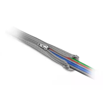 Braided Sleeve DeLOCK 20826 1m x 50mm Grey