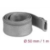 Braided Sleeve DeLOCK 20826 1m x 50mm Grey