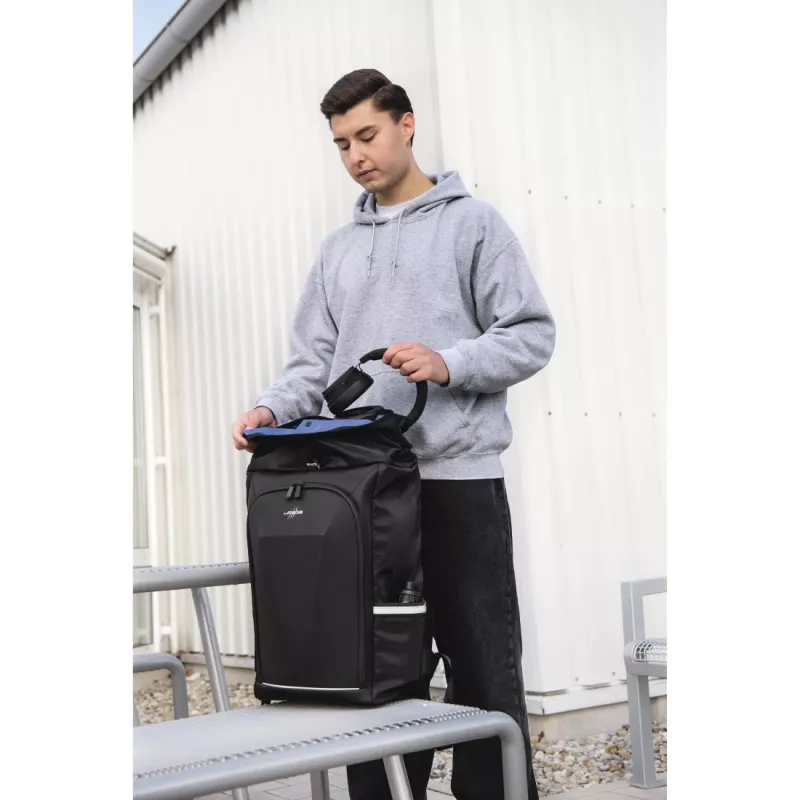 Backpack Hama Carrier 700 43.9 cm (17.3 inch) Black Carrying handle Shoulder strap