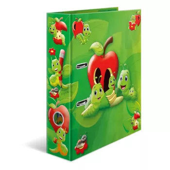HERMA Motif file A4 Fritz the Worm D-ring Cardboard 285x315mm