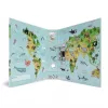 HERMA Motif file A4 World Map D-ring Cardboard 285x315mm
