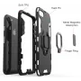 CoreParts MOBX-COV-JL-XR mobile phone case 15.5 cm (6.1 inch) Cover Black