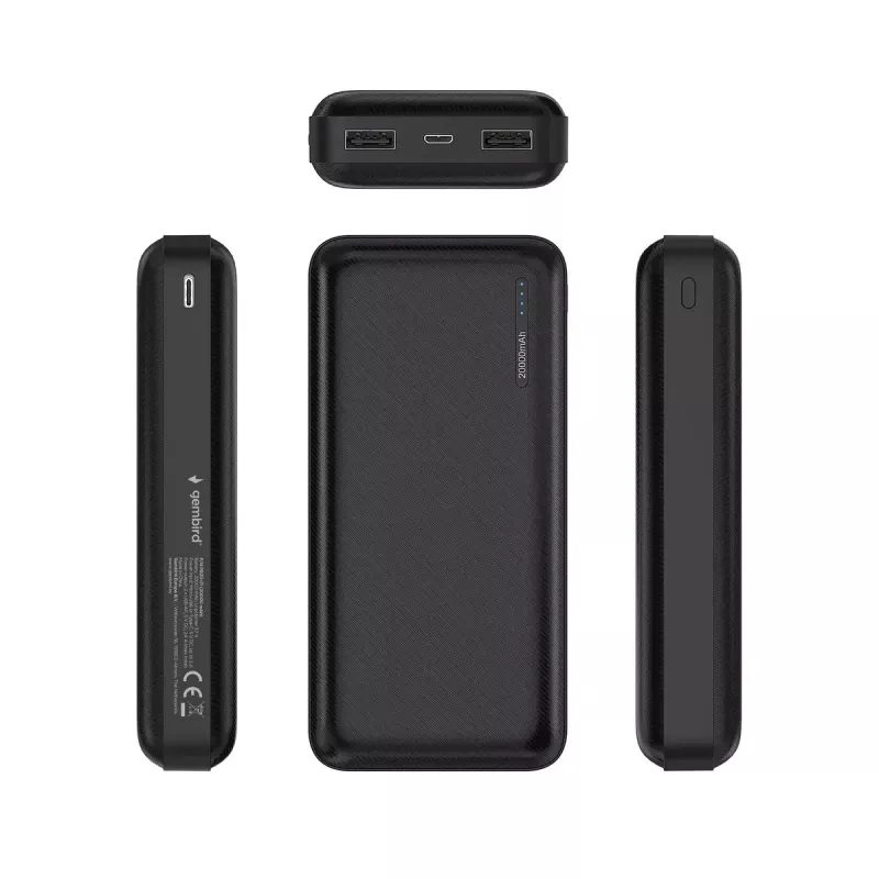 Gembird PB20-01 Power Bank 20000 mAh