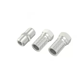 Hama 00305119 coaxial connector F-type 3 pc(s)